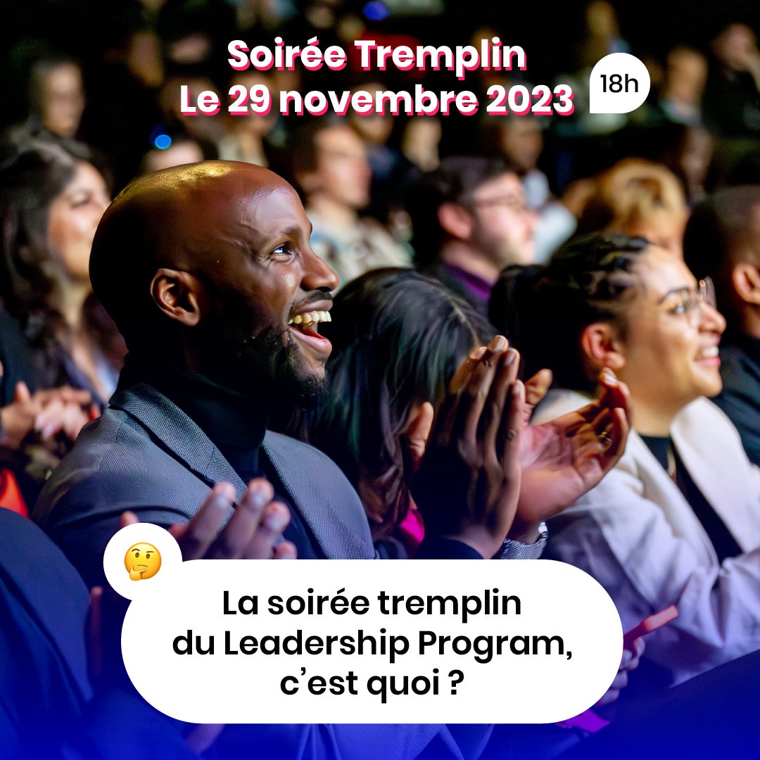 diversidays's tweet image. 🚨 J-7 #SoiréeTremplin 🤔 Ne manquez pas le RDV avec les solutions de demain 🚀

Mercredi 29 novembre à 18h, les entrepreneur·es du #LeadershipProgram hackeront la scène @Google France pour vous présenter leurs projets pour une société plus juste 😇

👉 evenium.events/7wnacmwf