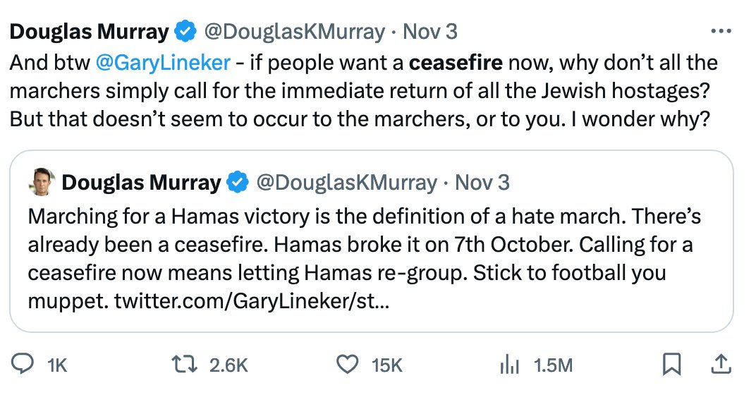 CoolnessOfHind's tweet image. Remember when @DouglasKMurray argued against a #ceasefire saying its a means of Hamas re-grouping &amp;amp; @benshapiro said there should be no ceasefire with "evil" Hamas &amp;amp; you are the problem if you argue this. 

Well it turns out @Israel @IDF are now part of the problem. #awkard.