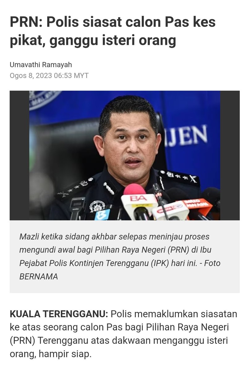 Sysafwann's tweet photo. @yeobeeyin What you expect YB.. It is PAS..  isteri tu jadi mainan politik.. mcm:

1. Isteri jadi cagaran, keluar PAS akan jatuh talak 3.
2. Isteri satu xckup, PAS perjuangkan poligami
3. Isteri orang diganggu, oleh calon PRN PAS (rujuk gambar) https://t.co/P6J5cPbGwF