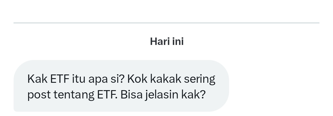 Lliloes's tweet photo. Tadi ada yg DM nanyain tentang ETF, karena gw sering ngetweet tentang ETF $SPY.

Baiklah gw jelasin disini apa itu ETF ya...

(Sebuah utas) https://t.co/1IgjfCHnXw