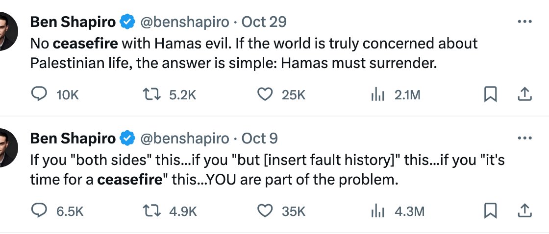 CoolnessOfHind's tweet image. Remember when @DouglasKMurray argued against a #ceasefire saying its a means of Hamas re-grouping &amp;amp; @benshapiro said there should be no ceasefire with "evil" Hamas &amp;amp; you are the problem if you argue this. 

Well it turns out @Israel @IDF are now part of the problem. #awkard.