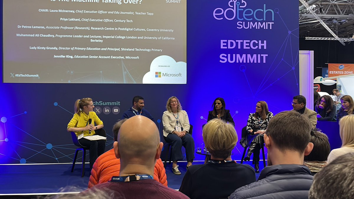 Love this anecdote from <a href="/Jenking__/">Jennifer King (Blum)</a> 
“a group of schools banned the use of AI and have since backtracked. They now have AI teaching assistants trained to support learners in lessons. They never say, ‘Didn’t I just tell you that!?’ ”
