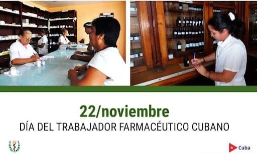 Junto al homenaje a Guiteras, el reconocimiento a quienes cuidan la producción de medicamentos, controlan su #calidad, educan para la #Salud e investigan en su área del saber. Felicidades a los farmacéuticos de #Cuba 🇨🇺!!!!!
#CubaPorLaVida 
#PosgradoMinsapCuba