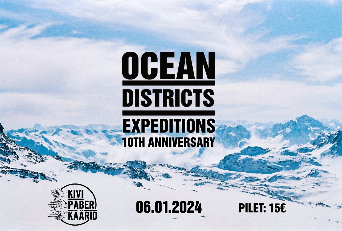 OceanDistricts's tweet photo. Exactly 10 years ago, i.e. 2014. In January, Ocean Districts' first album "Expeditions" was officially released. The CD, which has been sold out for a long time now, contains nine tracks, each of which symbolizes expeditions in different parts of our planet, taking the listener https://t.co/uMhLr2y0gI