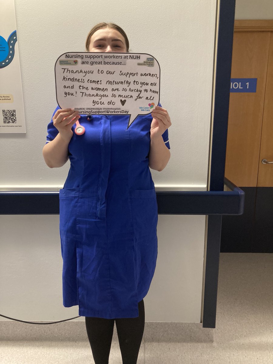 🎉Today is Nursing Support Worker Day! Here is what some of our @TeamNUH staff have to say about our Nursing Support Worker colleagues on their day: #NursingSupportWorkersDay @theRCN @RCNEastMids @widerworkforce