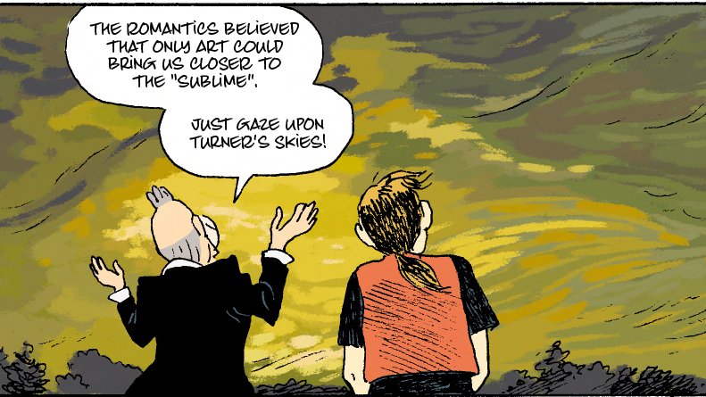 SelfMadeHero's tweet photo. Having a sublime Saturday?
OUT NOW! #SophiesWorld: A Graphic
Novel About the History of Philosophy Vol. 2 - from #Descartes and #Locke to #Freud and #Marx, Sophie's tour of philosophical history continues!
✍️: #Nicoby #VincentZabus #josteingaarder
#selfmadehero #newcomics https://t.co/Bs7JsrrBHk