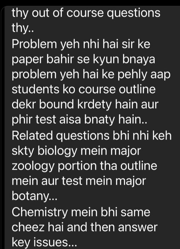 Rohanvallecha24's tweet photo. 35+ questions out of syllabus 😭

#mcat2023
#worstmcat 
#gracemarks 
#unfairmcatt2023 #reviewkeys

@SindhCMHouse @MaqboolBaqar @SindhGovtPk @SindhHealthDpt @pmc_org @CyberCrimeFIA @MNBUrdu @nhsrcofficial https://t.co/Nyf81YCuNO