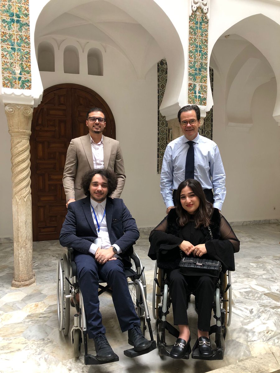 Quel plaisir d'accueillir toute la journée Lamiss et Billel pour leur faire découvrir le travail de <a href="/ambafrancealger/">Ambassade de France en Algérie 🇫🇷</a>!  Notre devoir à tous : aider les personnes en situation de handicap dans leur insertion professionnelle.  Vive #Duoday!