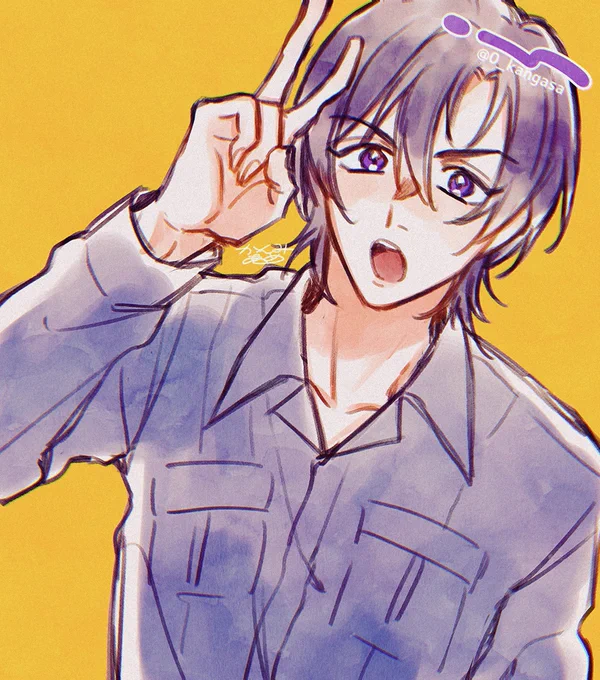 過去絵だけどこの萩かわいいな