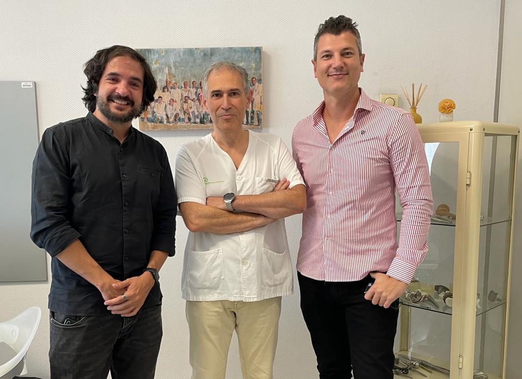 Magnífica reunión con Patricio Martínez, jefe de traumatología del hospital Reina Sofía y presidente de la Sociedad Murciana de Cirugía Ortopédica y Traumatología.

Comprometidos en trabajar junto a la comunidad médica para avanzar y generar impacto un impacto diferencial.