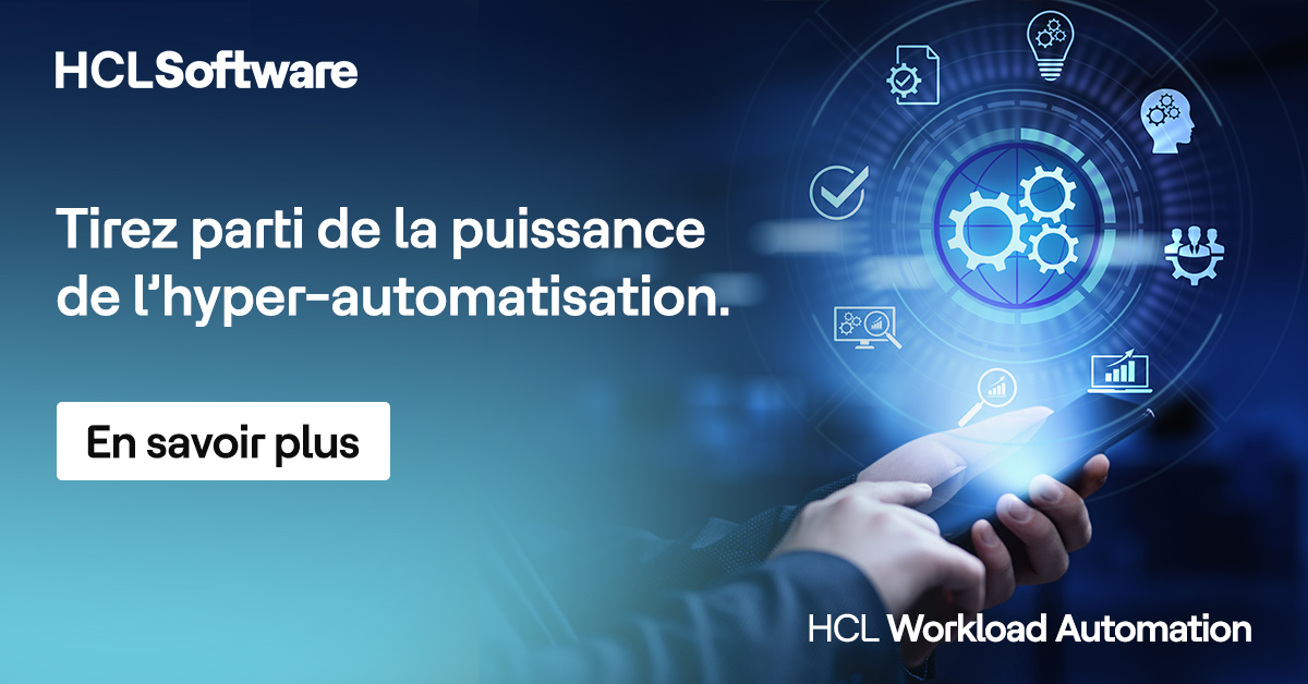 HCLSoftware's tweet image. 70% des entreprises Fortune 500 utilisent la technologie #HCLWorkloadAutomation. Commencez votre voyage maintenant.
En savoir plus : bit.ly/3sD9JUv