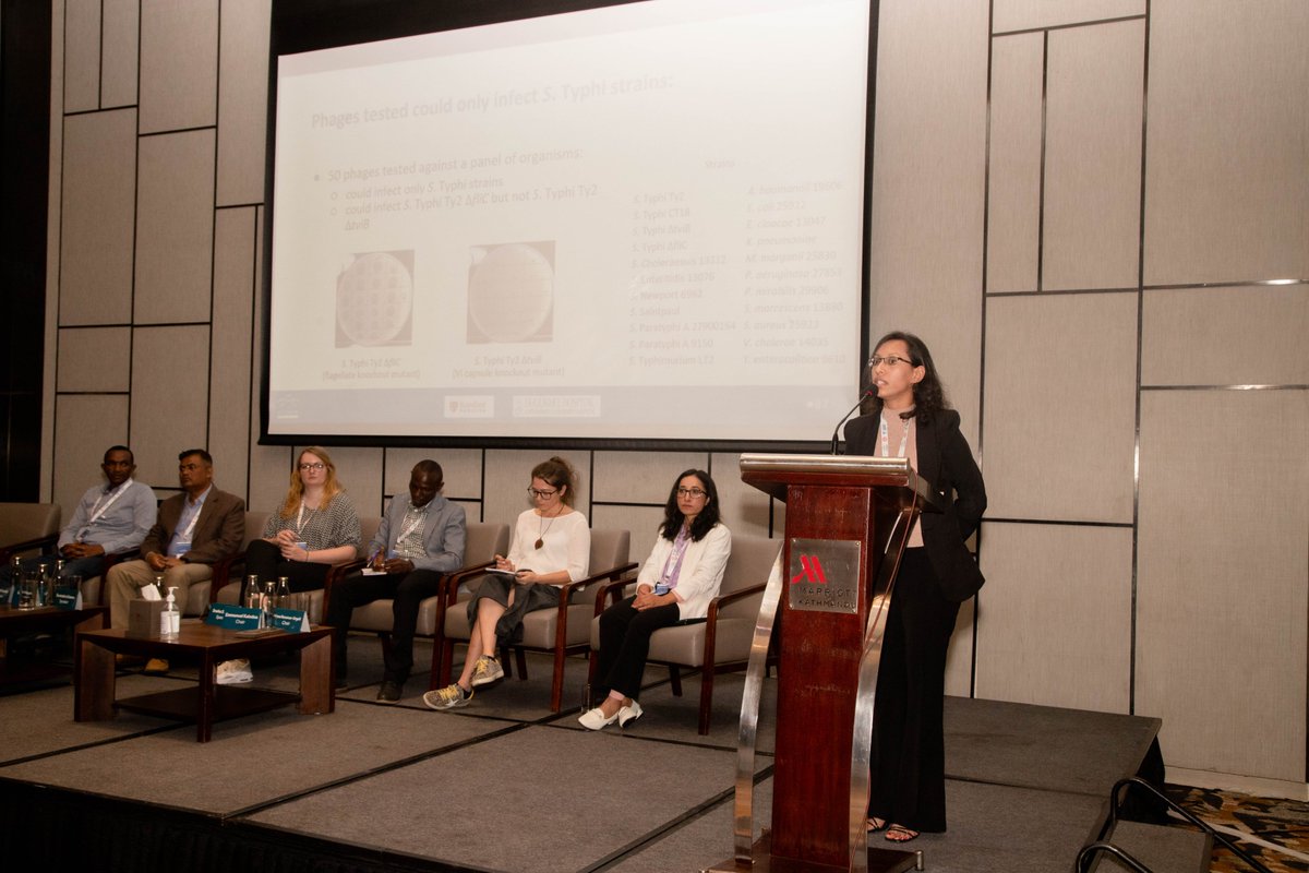 🔎💧 Insightful findings on how Salmonella Typhi bacteriophages can be detected with simple, low-cost assays in communities with high typhoid burden - a potential game-changer in typhoid surveillance! - Sneha Shrestha <a href="/DHWeCare/">Dhulikhel Hospital</a> #colloq23