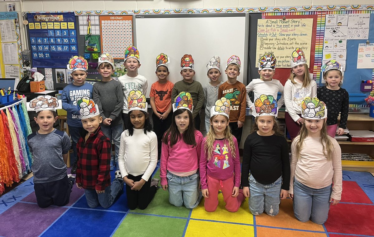 Erica Scarnati (@mrsscarnati) on Twitter photo These Firsties had so much fun making their Thankful Hats! Wishing everyone a Healthy and Happy Thanksgiving!!🦃🦃🦃🦃<a href="/MillstonePS/">Millstone Primary</a> These Firsties had so much fun making their Thankful Hats! Wishing everyone a Healthy and Happy Thanksgiving!!🦃🦃🦃🦃<a href="/MillstonePS/">Millstone Primary</a>