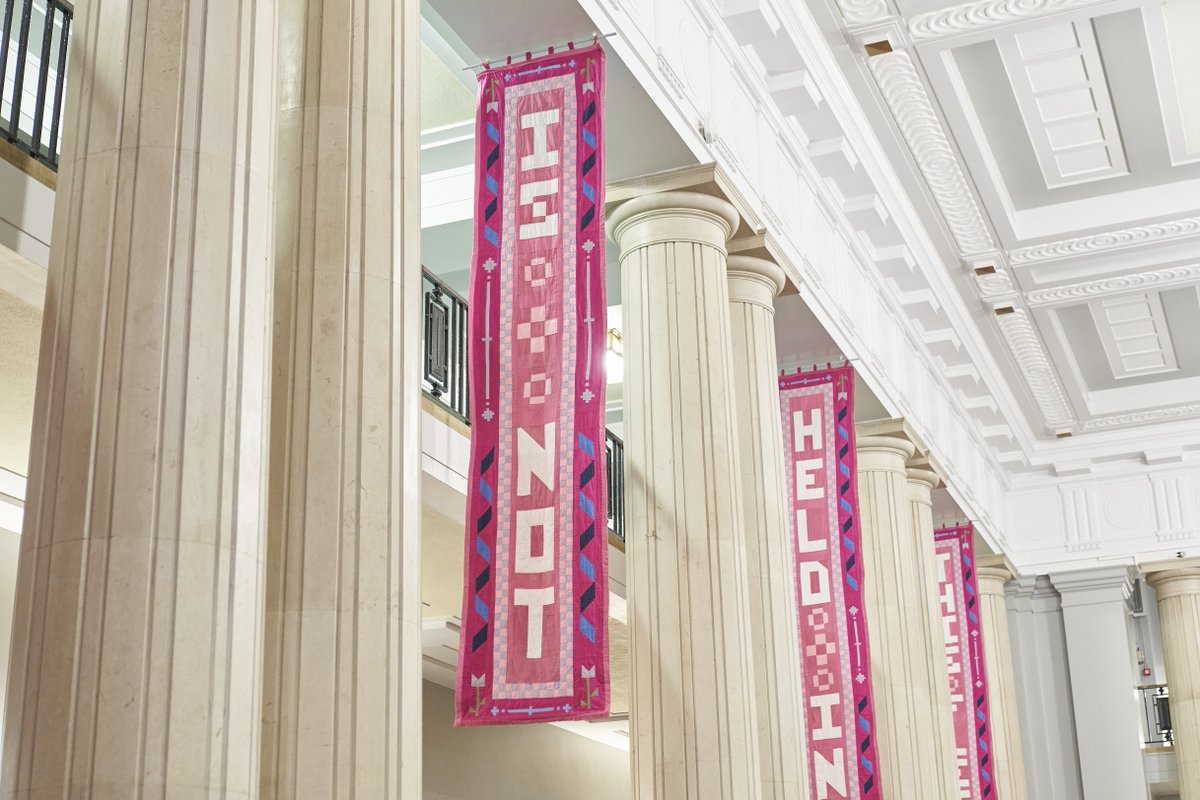 ‘Emotive, inventive, and topical… a display of extreme and diverse creativity...’ @TheGryphonLeeds recommends Contested Bodies: follow @leedsalumni Tiegan Handley’s banners in the Parkinson Court for ‘an eye-opening experience…’ thegryphon.co.uk/2023/11/14/rev…