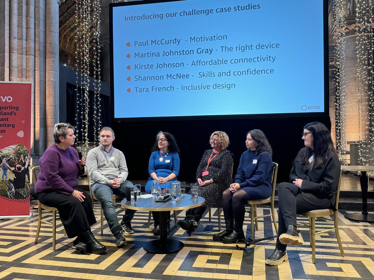 We’re launching our digital inclusion roadmap today with some wonderful partners. We’re on a mission to make digital inclusion everyone’s responsibility 🚀 scvo.scot/support/digita…