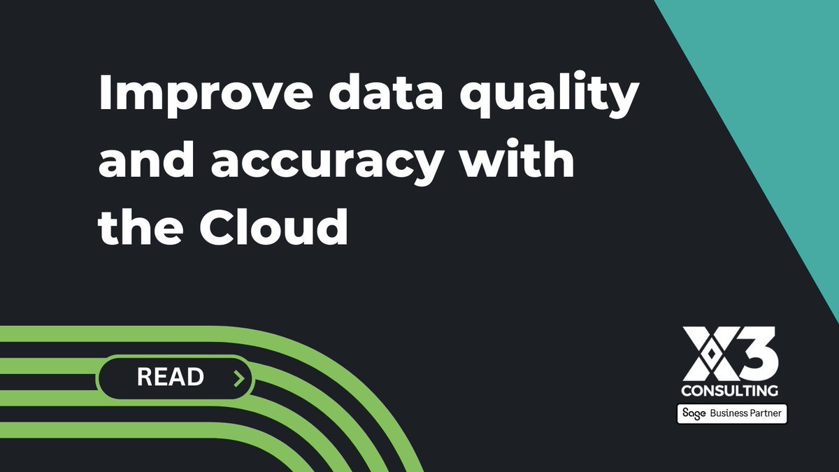 🔐 Unlock agility with the Cloud 
Integrating financial data into a single cloud-based platform improves data quality and accuracy and makes sharing information easier 
Read our latest blog
⬇️ ⬇️ ⬇️ 
buff.ly/3QPL2fo
#cloud #dataaccuracy #sageintacct #budgetplanning