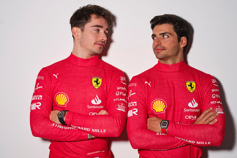 OneMotorEN's tweet photo. ✅ Leclerc and Carlos Sainz will remain at Ferrari beyond 2024.
 
According to Leo Turrini, the Ferrari men will continue to wear red for several more years in Formula 1 with the aim of taking the Maranello outfit back to the top.

[@FormulaPassion]

#F1 https://t.co/kddjwaJbot