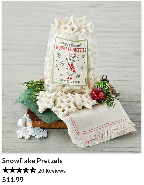 Dr. Denis Sheeran, Ed.D (@mathdenisnj) on Twitter photo Dear <a href="/HarryandDavid/">Harry & David</a>
I bring you a haiku:
When it comes to wine
Two out of Three isn't bad
What's with the pretzels
#snowflakesarehexagons Dear <a href="/HarryandDavid/">Harry & David</a>
I bring you a haiku:
When it comes to wine
Two out of Three isn't bad
What's with the pretzels
#snowflakesarehexagons