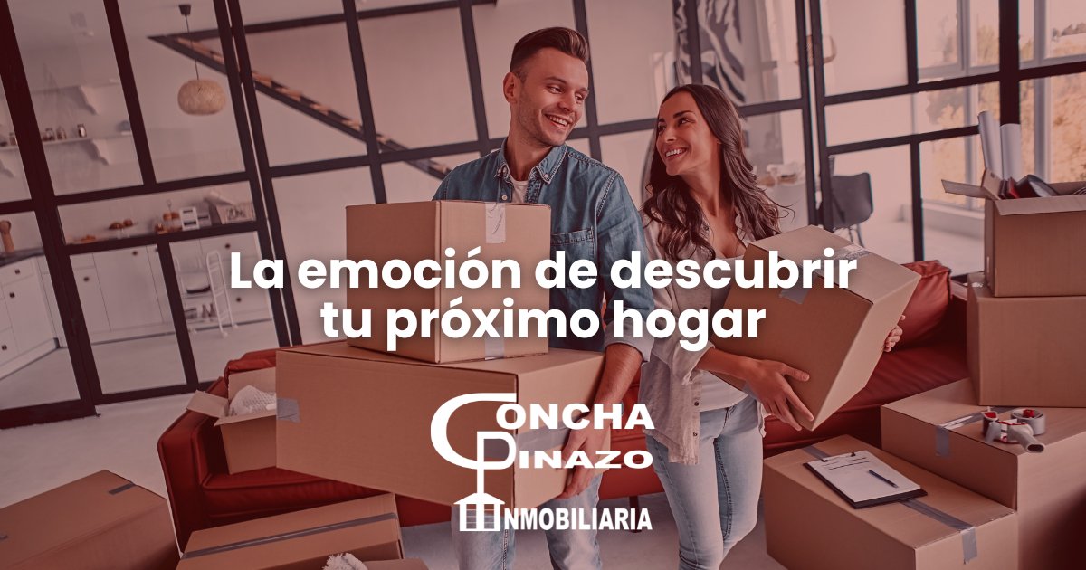 👉 ¿Con ganas de sentir la emoción por descubrir tu nuevo hogar? Si estás buscando vivienda en Paterna o alrededores, contacta con Concha Pinazo Inmobiliaria.

Trato cercano, profesional y con más de 20 años de experiencia.

Más información en conchapinazo.com

#Paterna