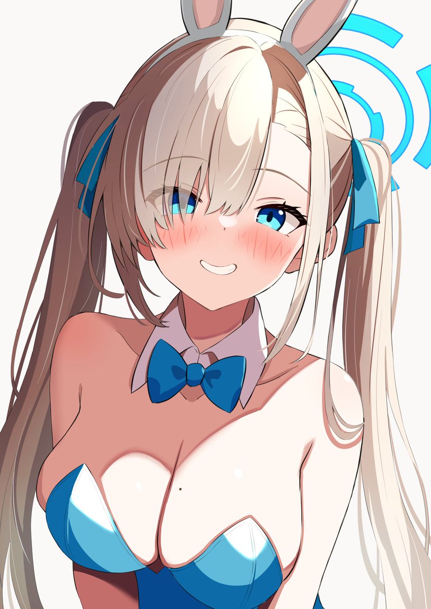 ブルアカ「#いいツインテールの日ブルアカのキャラをツインテールにさせまくってるから見て!!」|あめのっちのイラスト