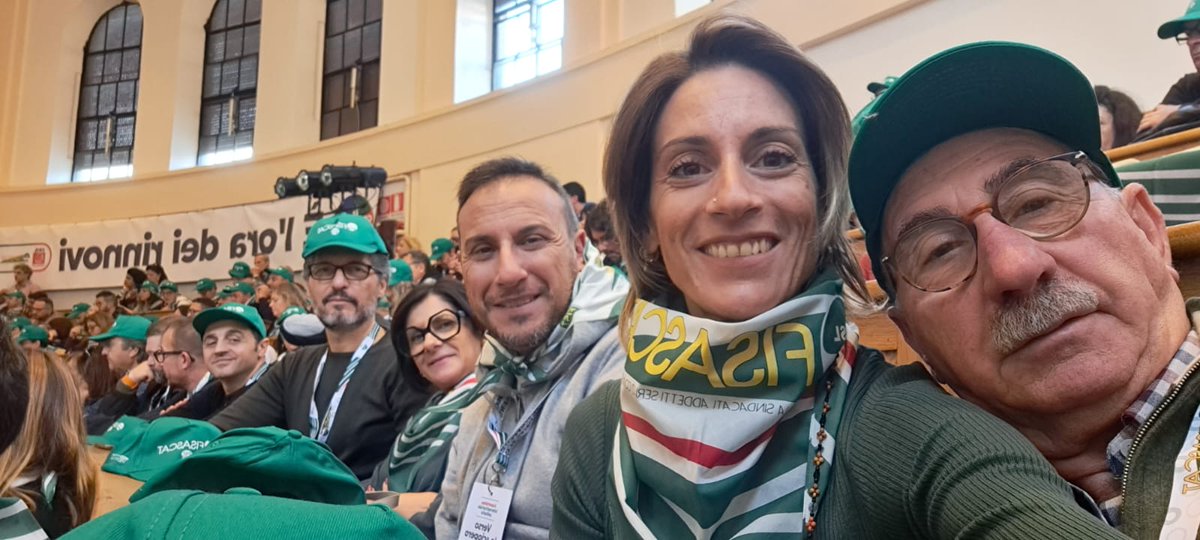 FisascatCislPug's tweet image. #22novembre
#Terziario #Turismo Oggi siamo a #Roma all'Assemblea unitaria intersettoriale per chiedere subito  rinnovo contratto, risposte a lavoratrici e  lavoratori che aspettano da 5 anni un incremento dei salari per contrastare #carovita e #inflazione 
#IlContrattoCiSpetta