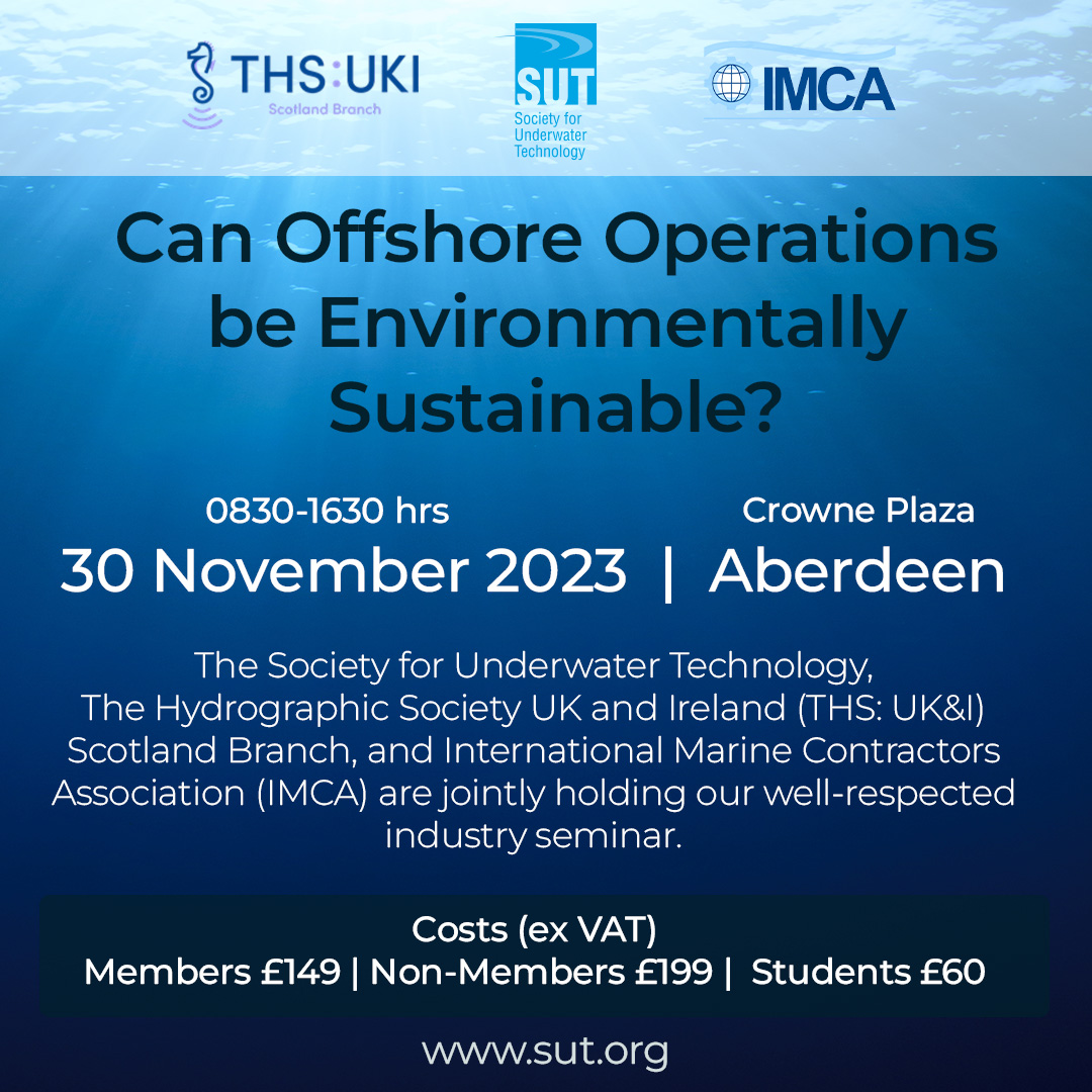 Join the Conversation on Sustainable Offshore Operations! Are you passionate about the future of our planet and the sustainability of offshore operations? Don't miss out on our upcoming event 'Can Offshore Operations Be Environmentally Sustainable?' lnkd.in/e_5JEzsh