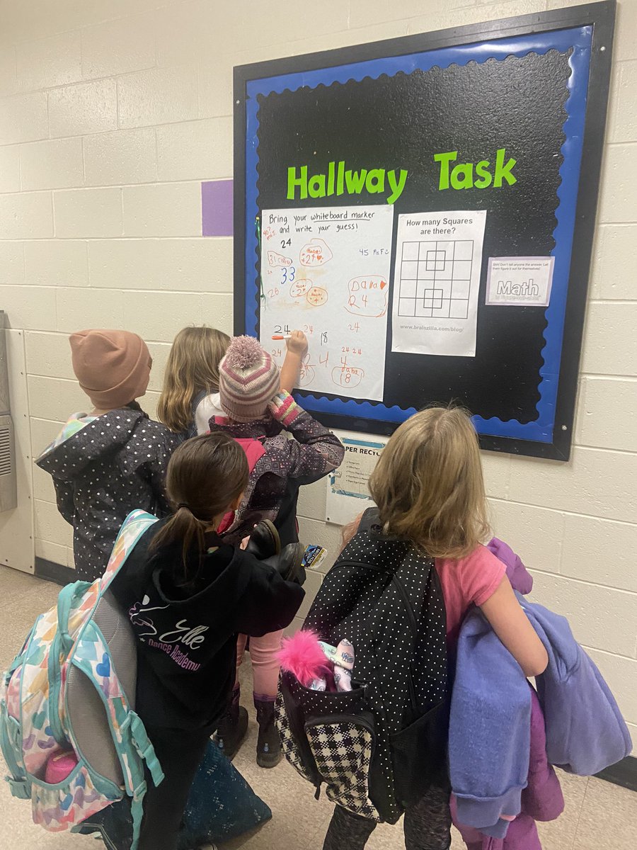 ccannBLTsr's tweet image. Lots of discussion at this weeks Hallway Task!  There is one correct answer so far. @bltsenior @HRCE_Math