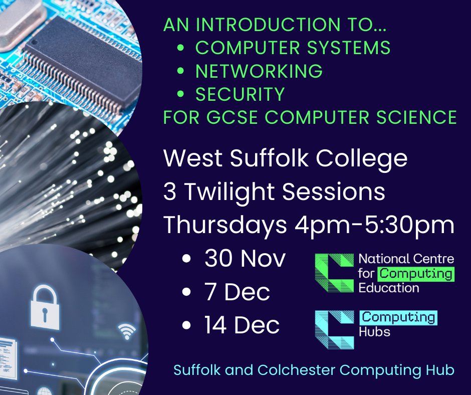TeachCompSC's tweet image. Places still available! Book here stem.org.uk/node/525371