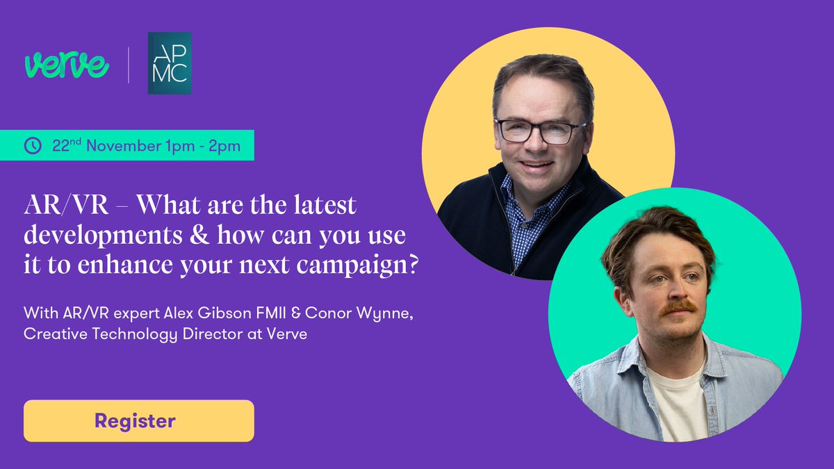 Tune in today from 1pm for a discussion on all things AR &amp; VR. 

This will be an informative session those keen on using these technologies for a campaign in 2024 and beyond 🤖 

Register at APMC Ireland Limited 👉 lnkd.in/evF_fEFT

#AR #VR #XR