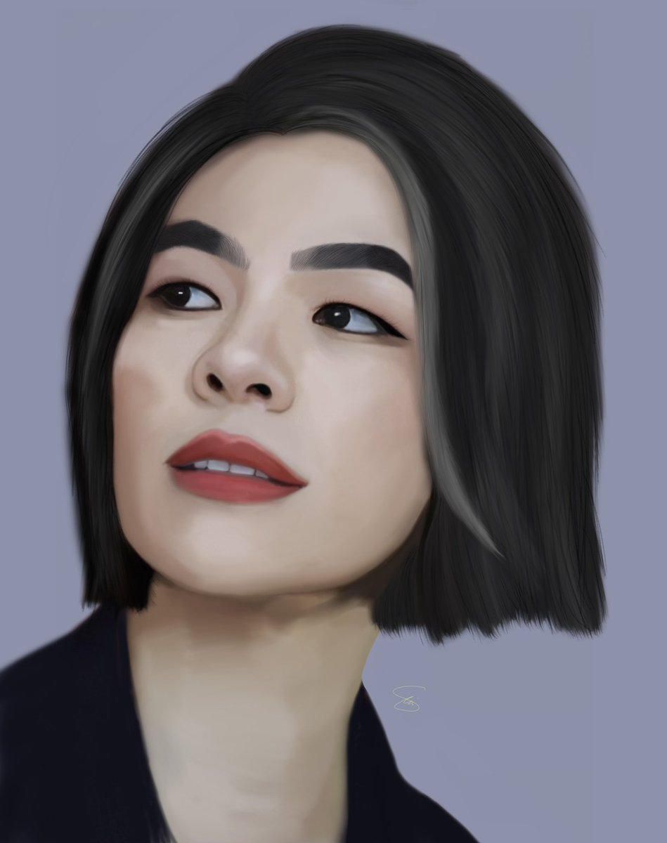 My drawing of fem!Kinn (aka the other  LOML) for the MileApo Universe Month Day 22: [Cisswap]

#mau_month <a href="/MAUmonth/">MileApo Universe Month</a> 
#kinnporsche #KinnPorscheTheSeries #femporsche #cisswap #kinnporschefanart #digitalart