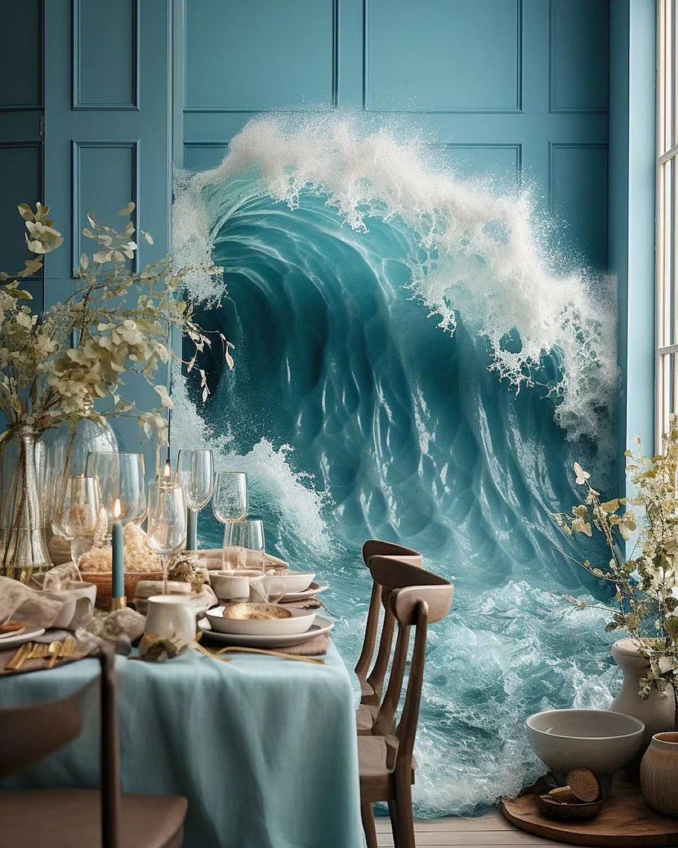 ceoaucrowns's tweet image. Wave Inspired 🌊

Made in Midjourney.

Created by #midai

#midjourney #ai #aicreation #creation