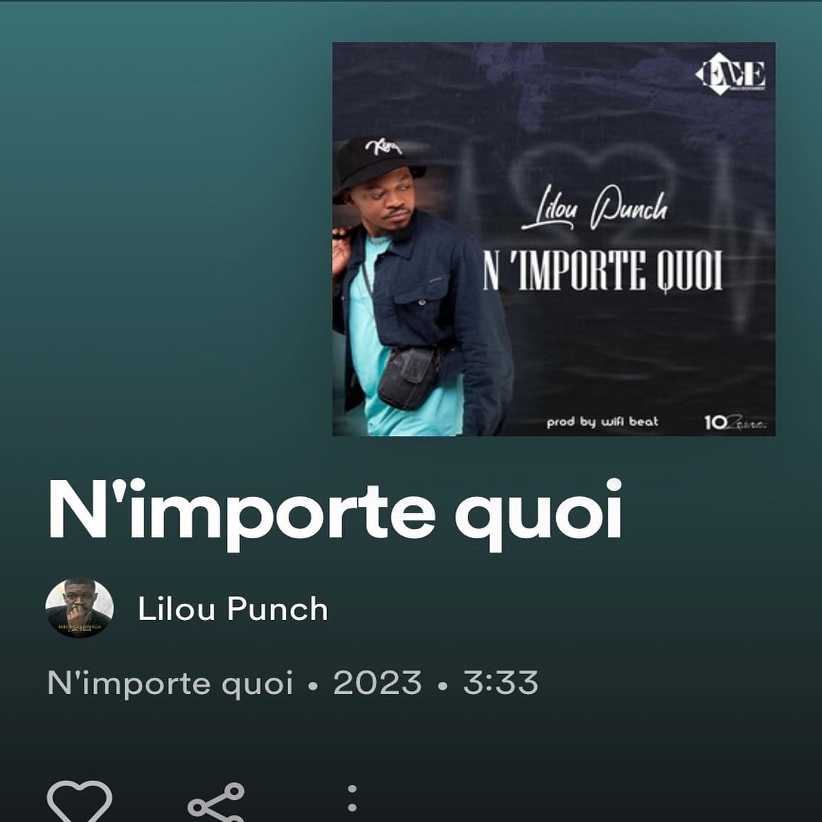 LilouPunch's tweet photo. Hi! Le single "N’importe Quoi" de l'artiste Lilou Punch maintenant disponible sur les plateformes de téléchargement légal.

Spotify : https://t.co/9N5kf04Cyd

https://t.co/eNaBhXU9pR https://t.co/6nfb5i6eIM