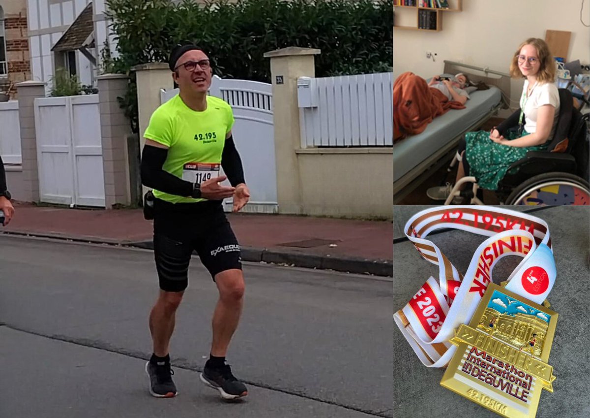 🏃‍♂️ Run With Purpose 🏃‍♂️ 

CMP's Geoffroy Canivet combined his passion for running and #charity into a greater purpose. Raising funds for two wonderful girls with disabilities, named Ambroisine and Aglaé. 

To Donate or Read More On The Girls Story: bit.ly/3GdklMI