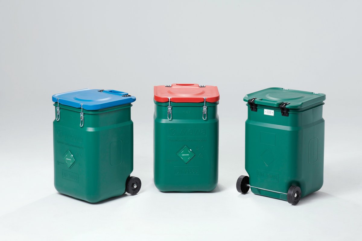 MEWA_PL's tweet image. Specjalny, szczelny pojemnik #SaCon mewa.tm/2CU7C0o
 umożliwia bezpieczne składowanie i transport czyściw #MEWATEX tinyurl.com/ya9xfnbt  wielokrotnego użytku, które można wynająć od #MEWAtm