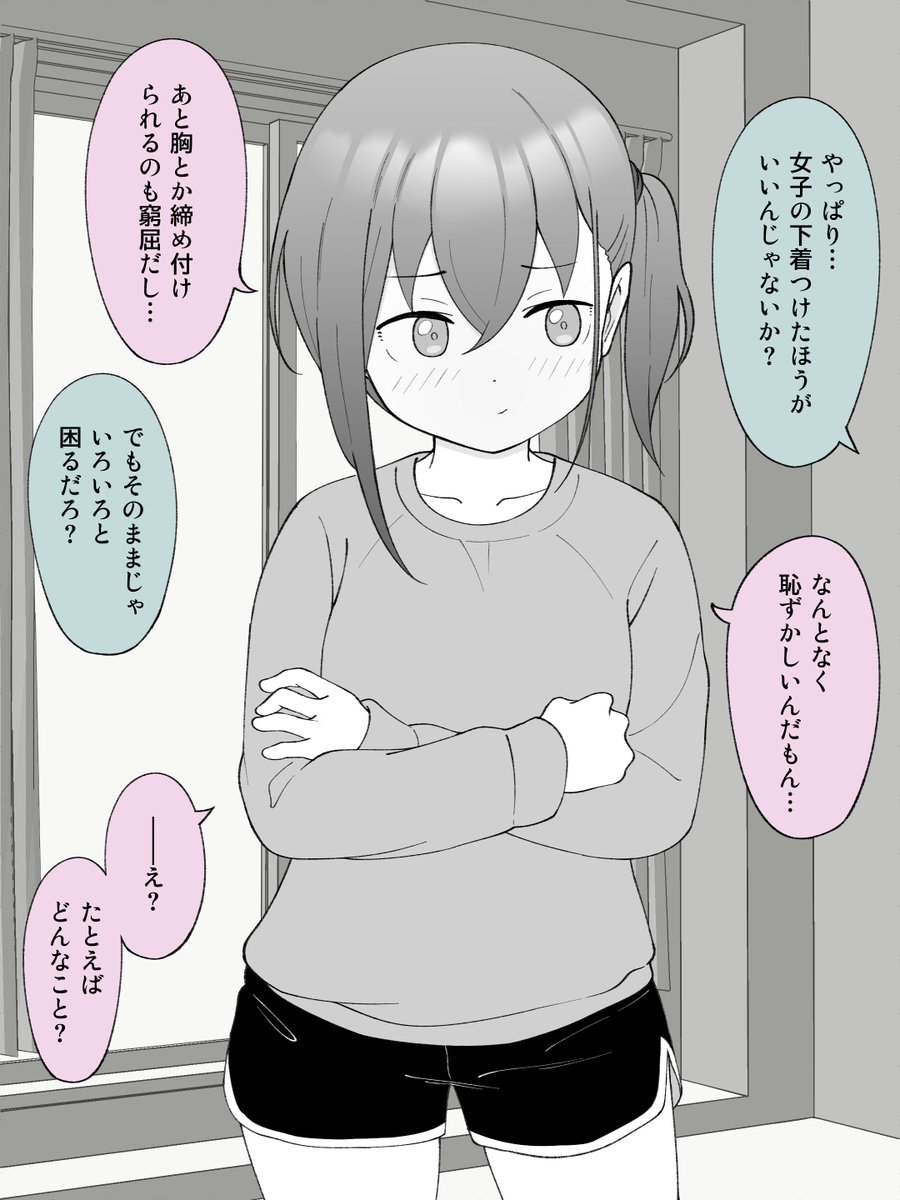 女の子になっちゃった弟の「他人には言えない買い物」に付き合うことになっちゃった兄。(1/2)