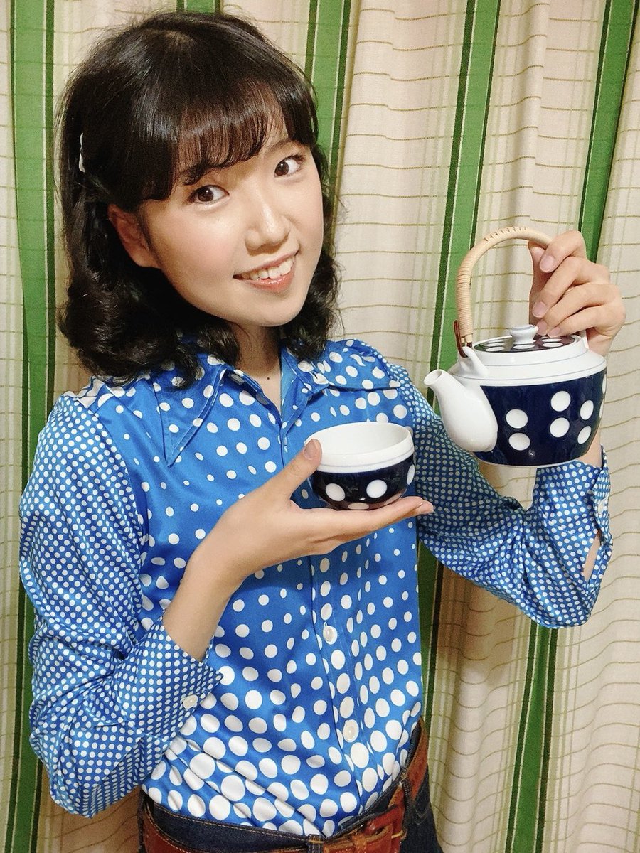 昭和の大衆食器 昭和のドラマや映画でよく見かける定番の水玉模様の