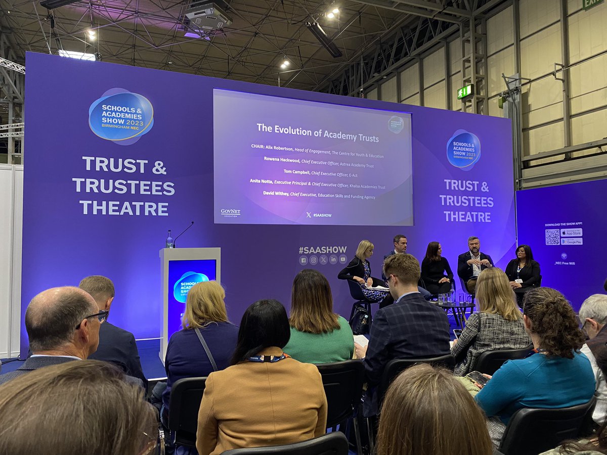 I’m at the <a href="/SAA_Show/">Schools & Academies Show</a> today. DM’s open if anyone wants a catch-up! 

<a href="/DfE_DigitalTech/">DfE Digital, Data and Technology</a> #saashow