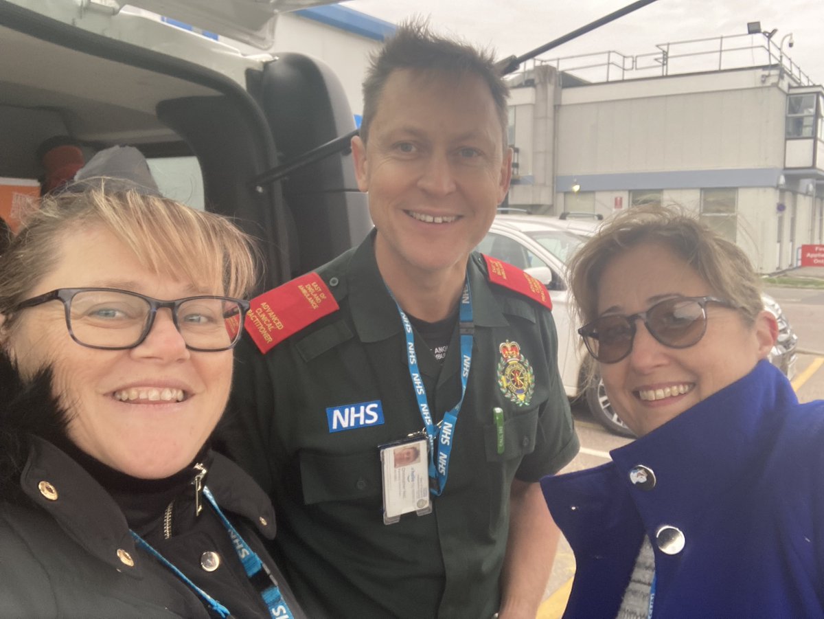 The safeguarding team are at James Paget Hospital this morning with the welfare wagon, where they have met Chris Neil, Critical Care Paramedic <a href="/NARSBASICS/">Norfolk Accident Rescue Service (NARS)</a> #safeguarding #SafeguardingAdultsWeek #SAW
