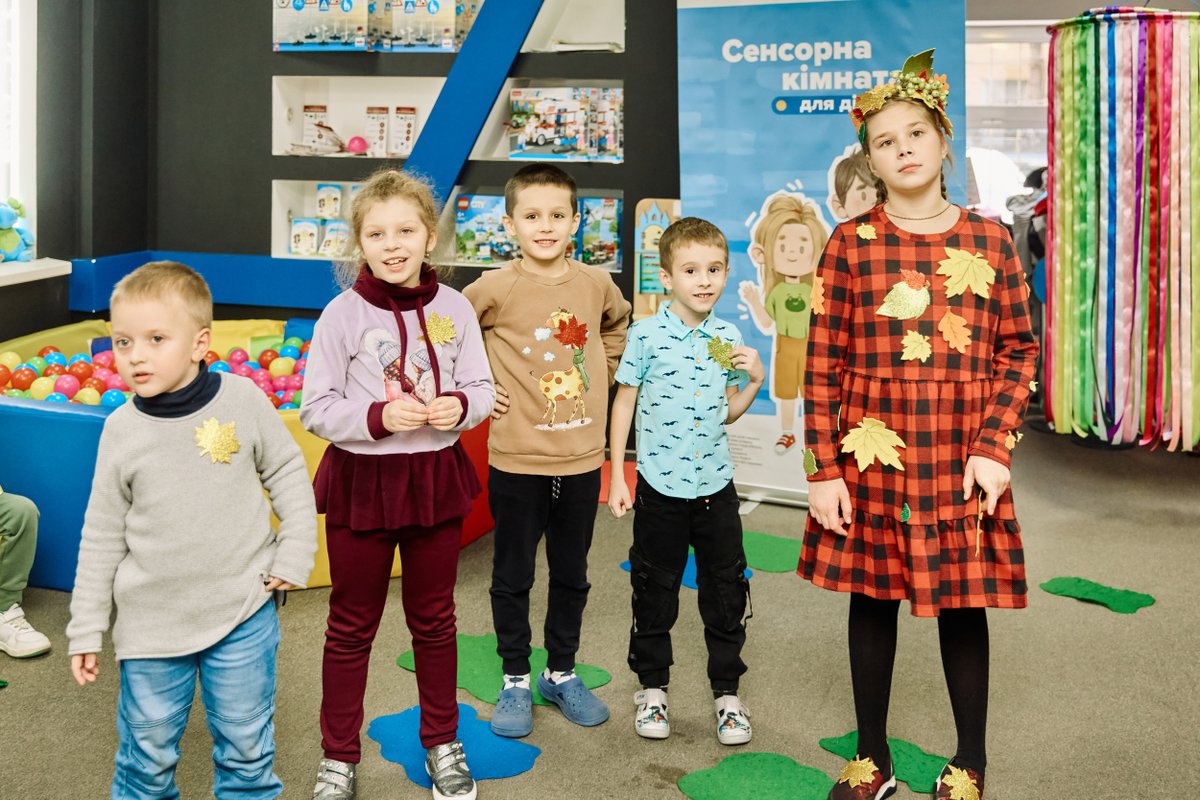 War should not define childhood, but Ukrainian kids face the effects of war every day. Together with @EUDelegationUA, @UNDP has introduced a sensory room for internally displaced children in Dnipro, fostering therapy, safety education & glimpses of joy amid hardships.