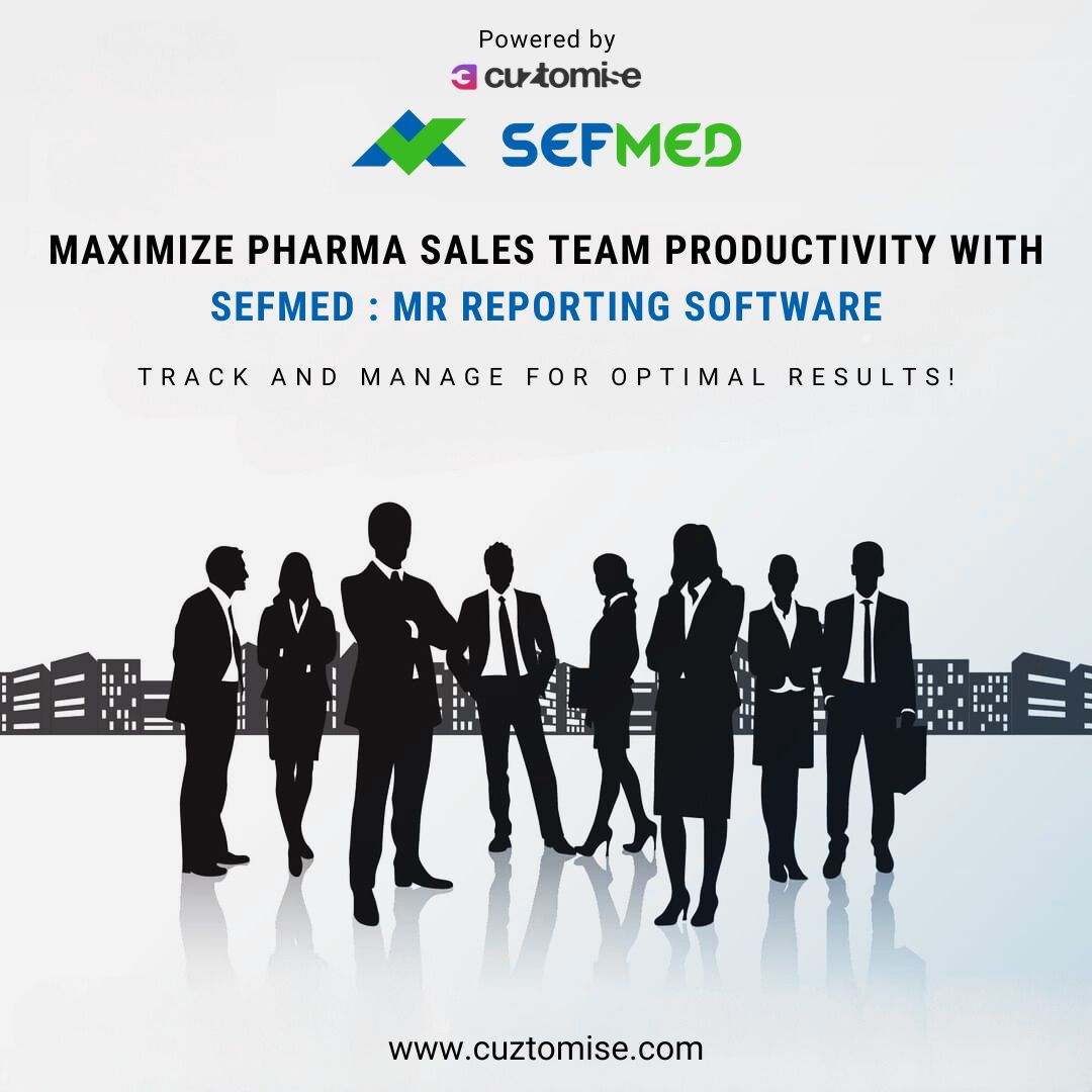 Revolutionize Your Pharma Sales with SEFMED MR Reporting Software.

Claim Your 15-Day Free Trial Now!

Give More Power To Your Sales Team.

Visit: cuztomise.com
Call us: +91 7869801796

#cuztomise #sfa #MRreportingsoftware #Pharmaceutical #Salesforce #mrsoftware