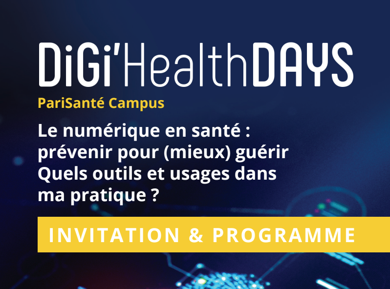 LionelREICHARDT's tweet photo. 🖥️4e édition #DIGIHEALTHDAYS à @PariSanteCampus #DHD23 #ViatrisenFrance
@esante_gouv_fr @AntoineTesniere @Drsabatier @posos_tech @Bliss_DTx @marti_trad @divoluci @be_optilys @juisci @AXELIFE_fr @BlueFrogRobotic
Inscrip. uniquement pour Prodesanté !👇
https://t.co/mL6Pj95xYS https://t.co/axYu9bbhJ6
