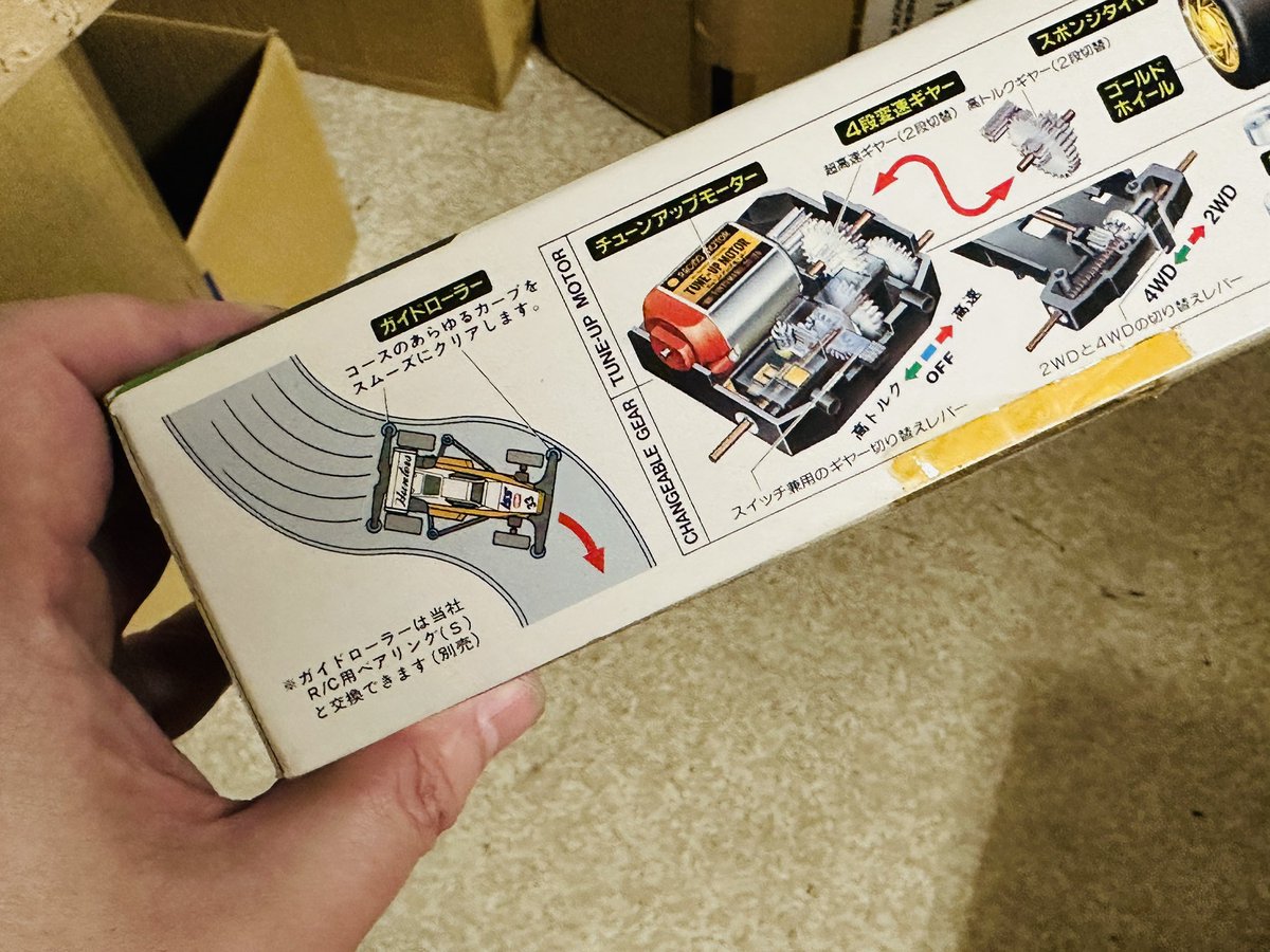 ついにキター！ハイパージュニアレーサーシリーズ！しかし何故タミヤの