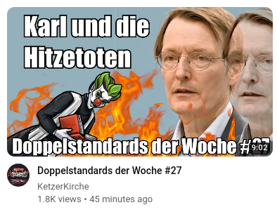 Da, wo ich wohne,, werden diese Woche endlich die letzten Hitzetoten von der der Straße geräumt; die waren schon etwas hinderlich beim Lustwandeln. 🤢