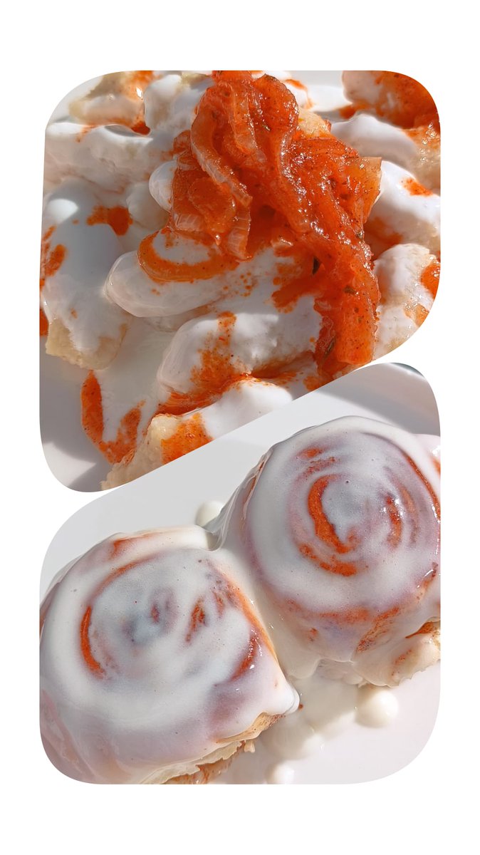 BHalkegitimi's tweet photo. Aşçılık kursumuzdan...Erzincan Gıllor Köftesi - Cinnamon Roll 👩🏻‍🍳
@Yusuf__Tekin @cengizmete @fazilet_durmus @MikailEREN33 @azizgedik72 @kemalboz33 https://t.co/lL5Z6mc78e