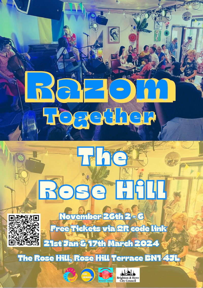Don't miss the next Razom with the local Ukrainian community- this Sunday in Brighton!