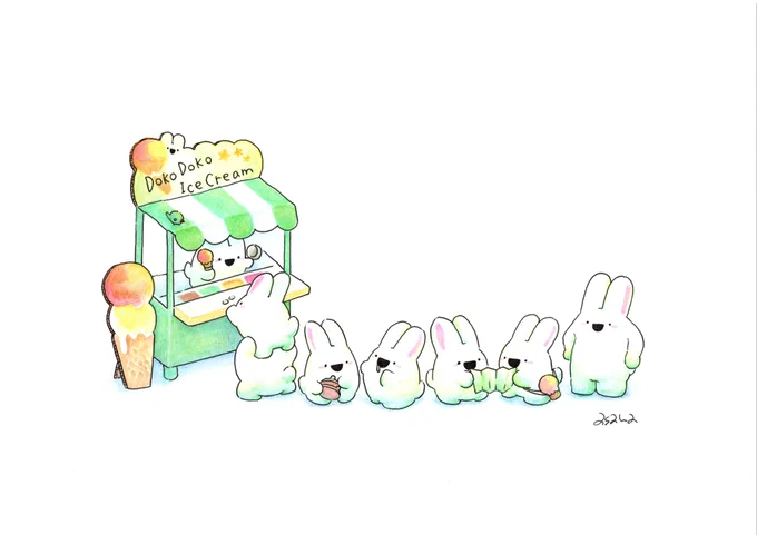 ドコドコアイスクリーム 買いにきた!