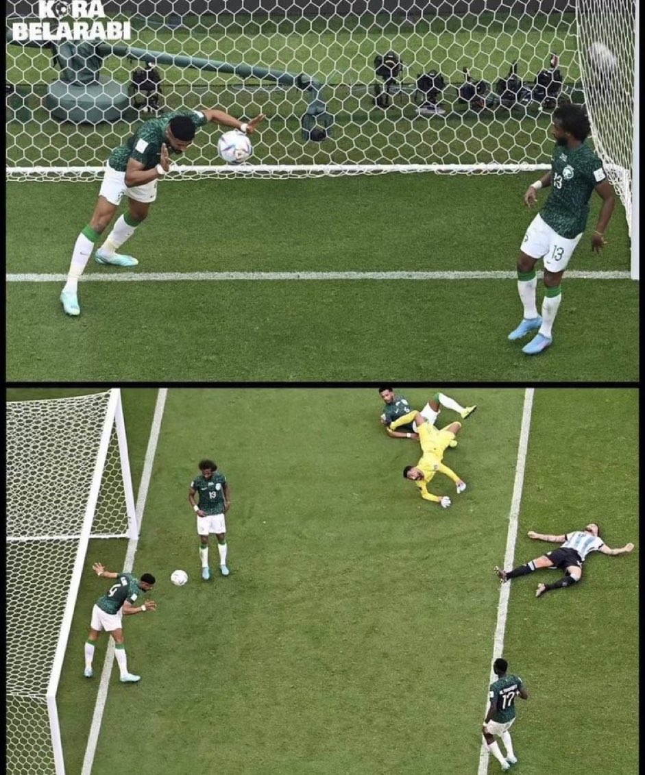 الهلاليين يتغنون بهدف سالم متجاهلين إنقاذ العمري التاريخي اللي لو تسجلت لطلعنا متعادلين ، الله يعزك يامستقبل الدفاع النصراوي 💛💛