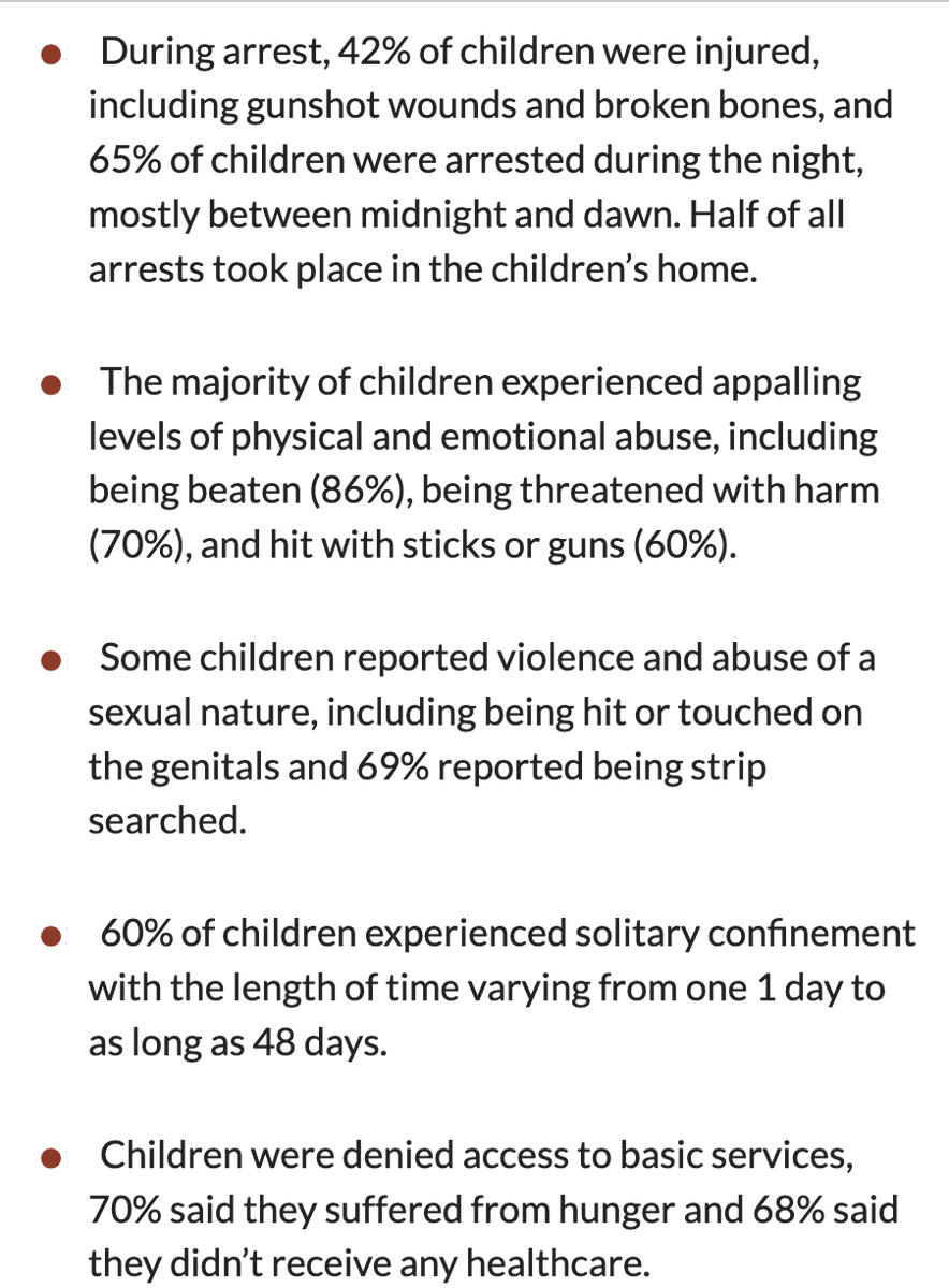 owenjonesjourno's tweet photo. Hamas committed a grave war crime by kidnapping civilians.

Returning hostages to loved ones is a big deal.

That Palestinian children incarcerated by Israel are being released is a big deal too.

According to Save The Children, they suffer torture and physical and sexual abuse. https://t.co/EnyQ4U1FZi