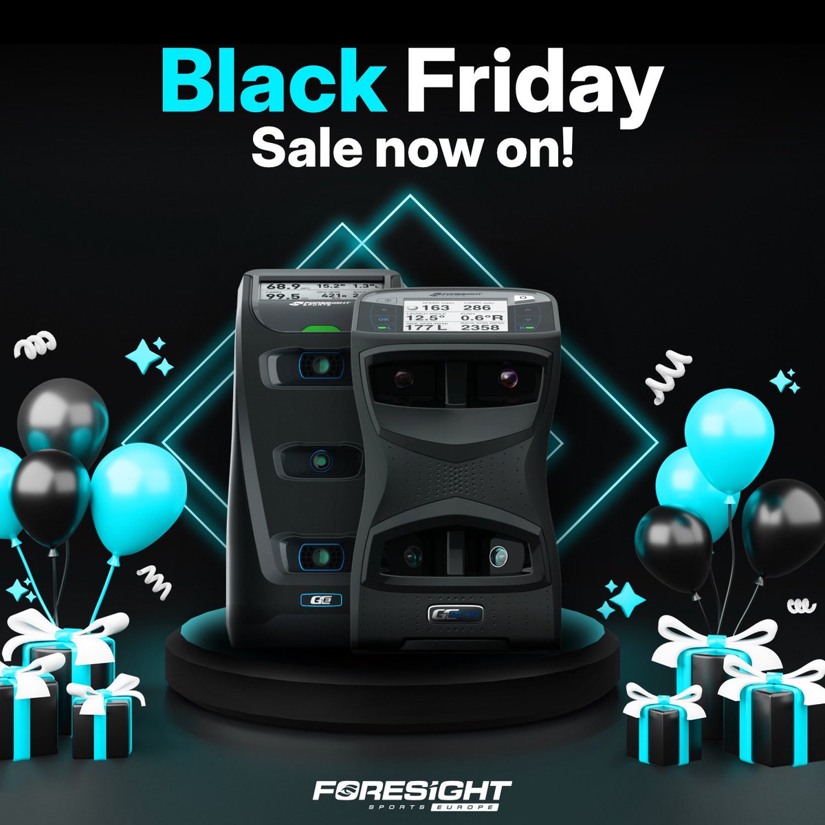 ⚫️ Black Friday at Foresight Sports Europe has landed! ⚫️ These limited time special offers are only available during our Black Friday promotional period, while stocks last. For more information, click the link golf.foresightsports.eu/Black-Friday ⛳️ #blackfriday #foresightsports