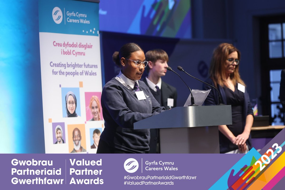 Braf i ddathlu ein #GwobrauPartneriaidGwerthfawr heddiw - areithiau ysbrydoledig am bwysigrwydd ymgysylltu gyda chyflogwyr!